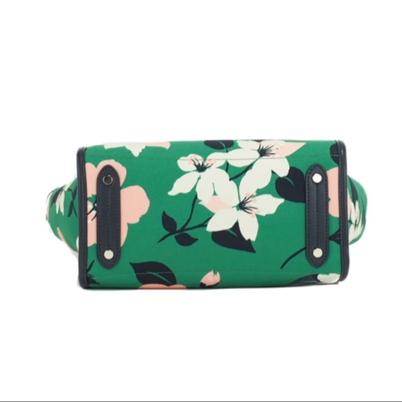 ✨NWT✨Kate Spade Ella Lily Blooms Canvas Small Tote - Picture 4 of 6